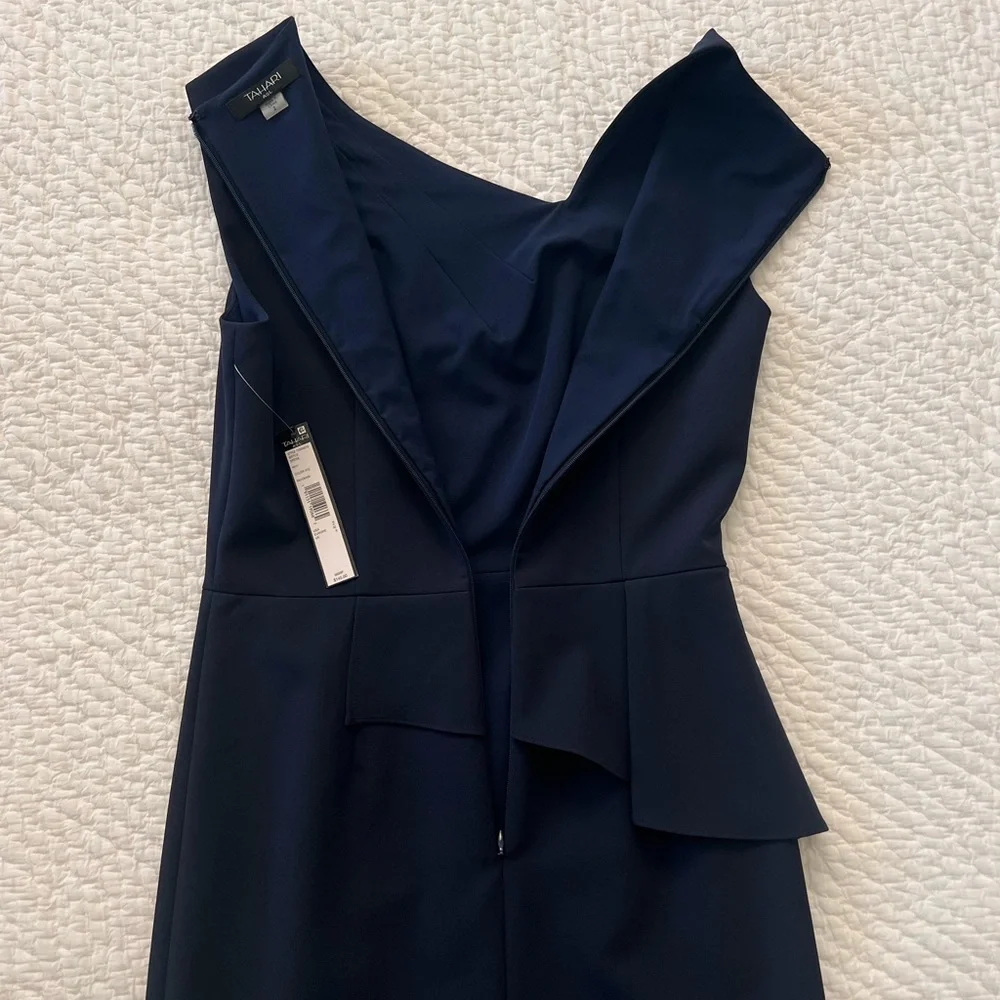 Tahari navy dress - NWT - Picture 3 of 8